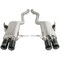 Afe Stainless Steel, With Dual Mufflers, 2.5 Inch Pipe Diameter, Dual Exhaust With Dual Exits 49-36311-C - alternate 1